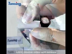 DS019100R Película adhesiva termofusible para parches bordados