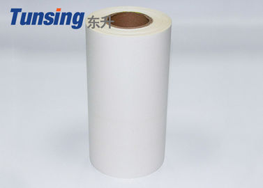 Blanco translúcido caliente de la película adhesiva del derretimiento de EVA de la baja temperatura para la hoja del polietileno PE