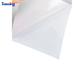 Fabricantes calientes echados a un lado dobles de la película adhesiva del derretimiento del bordado del PES translúcido blanco lechoso
